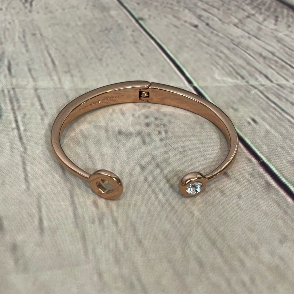 Kate Spade Rose Gold Color Open Cuff Bracelet - Picture 3 of 5